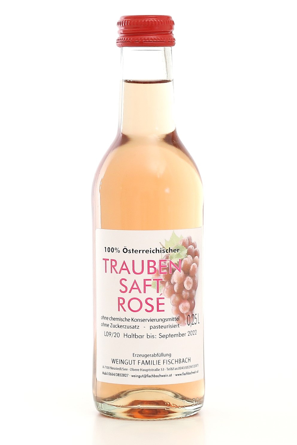 Featured image for “Traubensaft rosé 0,25”